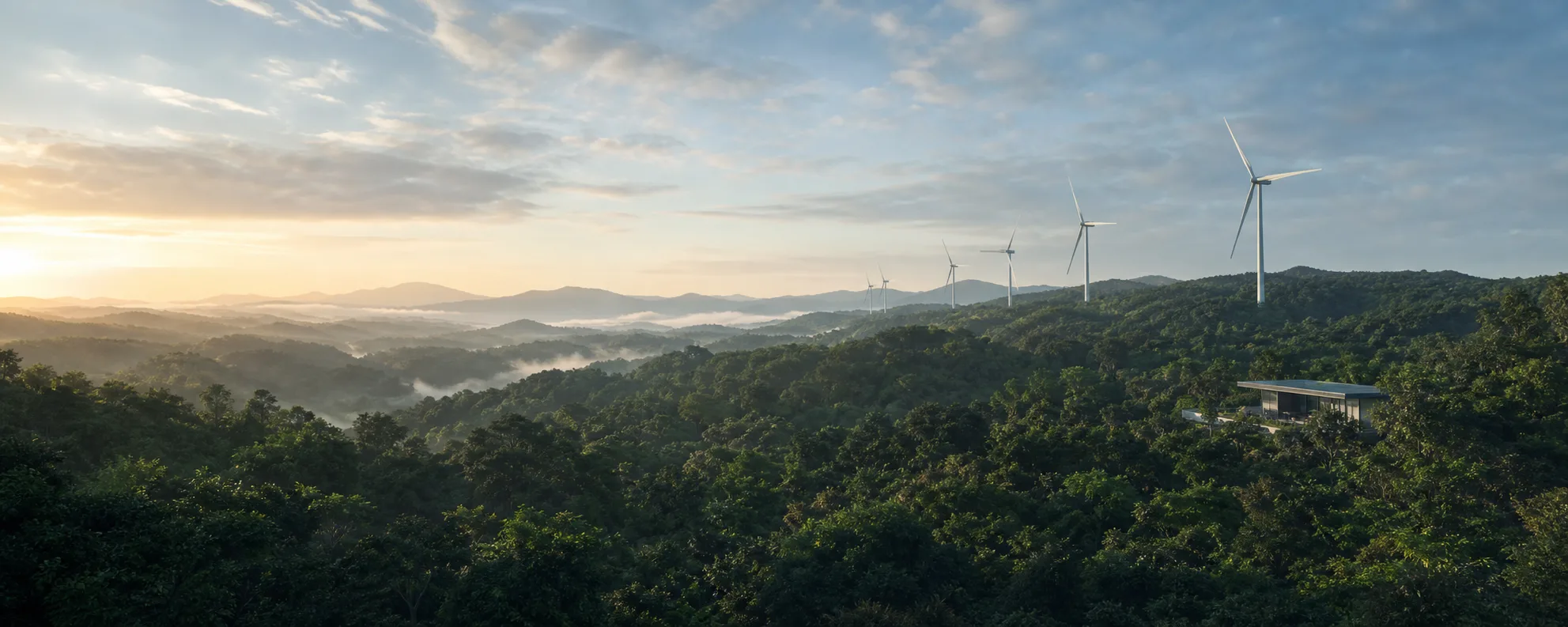 Ambiente corporativo sustentável com foco em impacto