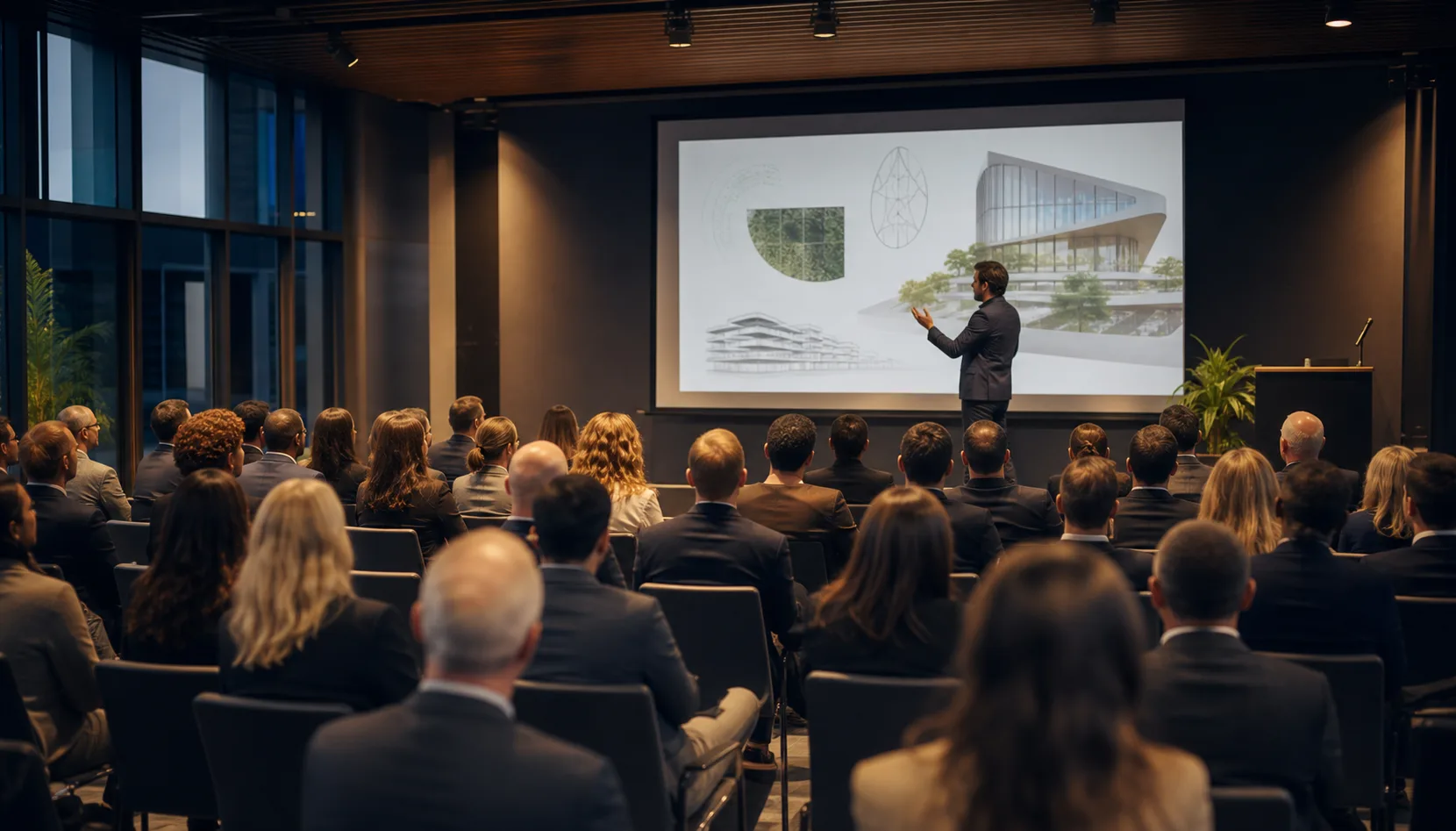 Masterclass sobre arquitetura sustentável para profissionais